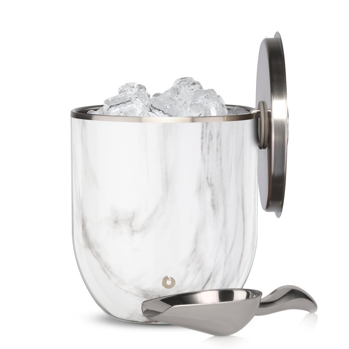 Snowfox Plus - Insulated Ice Bucket with Lid/Scoop, Premium Vacuum Insulated Stainless Steel Ice Buckets for Parties, Ice Box, Home Bar Accessories, Parties Supplies, Bar Decor, 3L