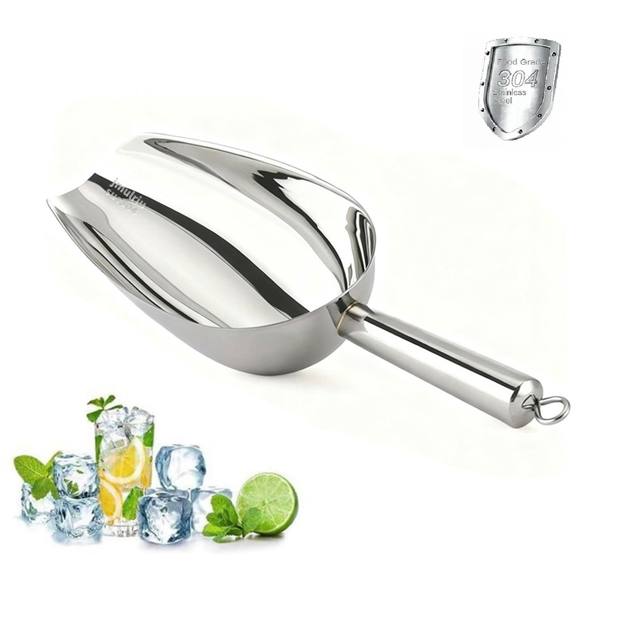 Durable Everyday Metal Ice Scoops