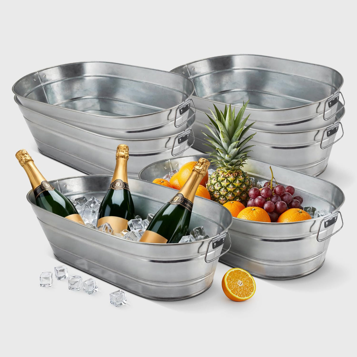 Everyday Durable Metal Ice Buckets