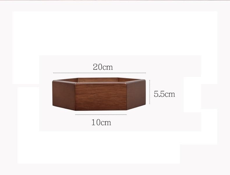 Wooden Dry Fruit Tray Snack Serving Tray With Lid Dry Fruit Box Nuts Container Snack Platter for Nuts, Dried Fruits, Chocolates Modular Organizer Rustic Serving Dish for Parties Storage Vanity