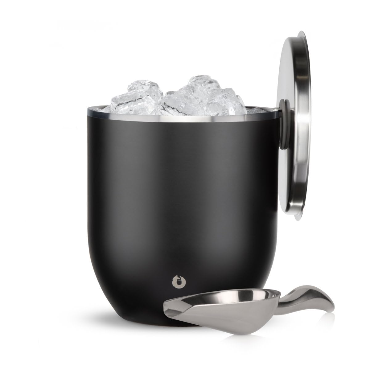 Snowfox Plus - Insulated Ice Bucket with Lid/Scoop, Premium Vacuum Insulated Stainless Steel Ice Buckets for Parties, Ice Box, Home Bar Accessories, Parties Supplies, Bar Decor, 3L