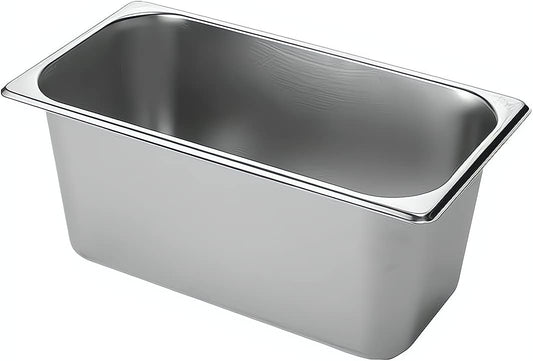 Ice Buckets for Parties,Wine Beer Champagne Bucket,Stainless Steel Ice Cube Bin (Medium)
