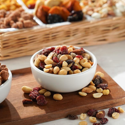 Broadway Basketeers Sympathy Dried Fruit and Nuts Gift Basket – Premium Kosher Condolence Nuts and Dried Fruit Tray for Families & Loved Ones – Bereavement Gifts Basket for Funerals, Memorials & Shiva