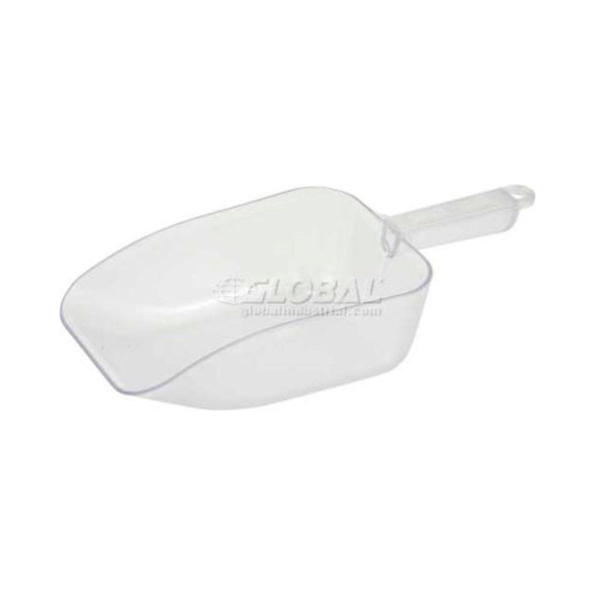 Winco 32 oz White Plastic Commercial Scoop