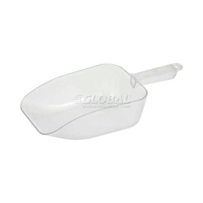 Winco 32 oz White Plastic Commercial Scoop