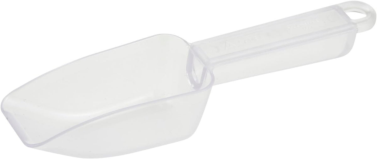 Winco 32 oz White Plastic Commercial Scoop