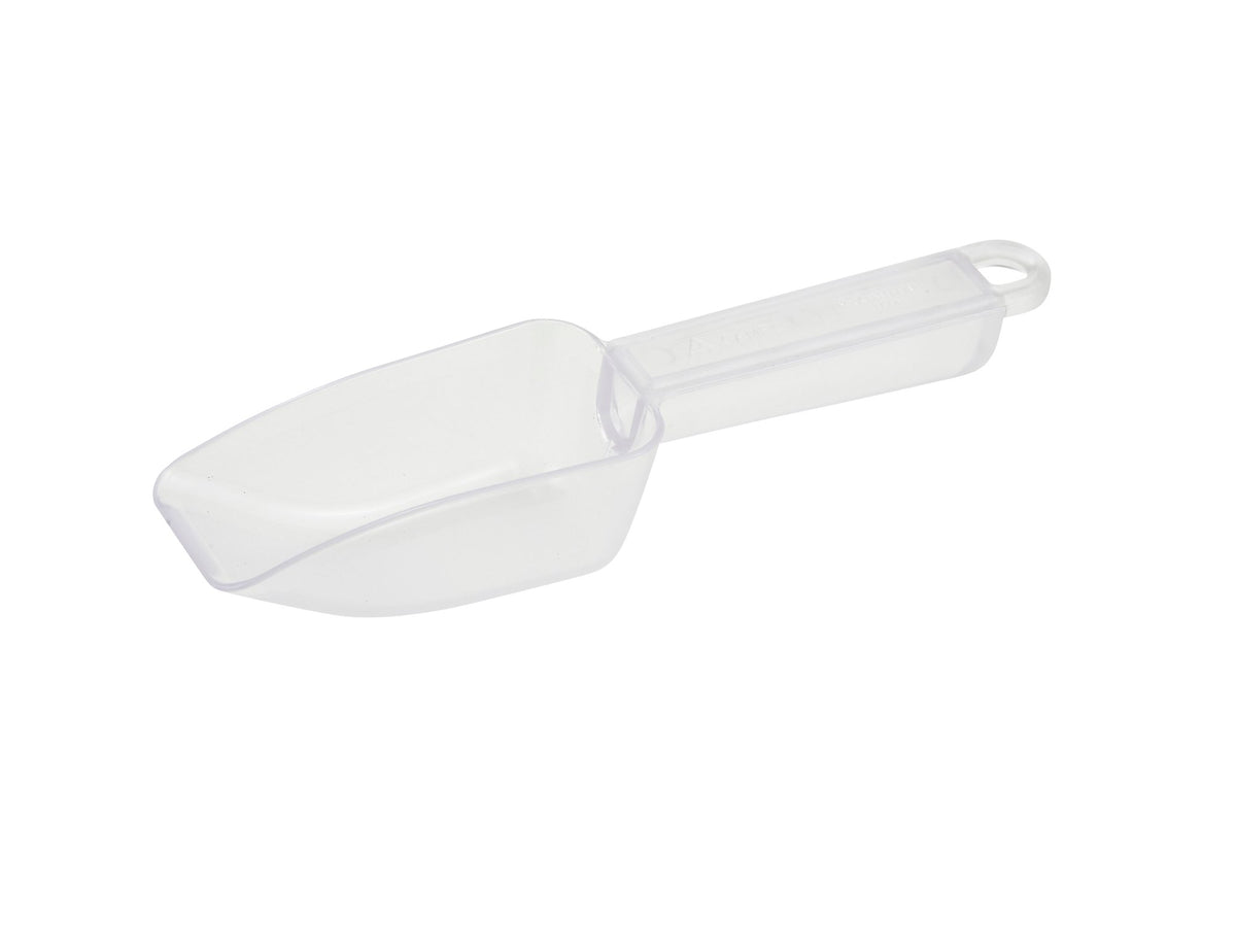 Winco 32 oz White Plastic Commercial Scoop