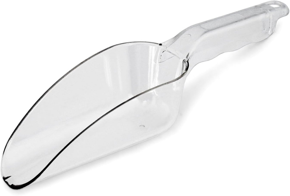 New Star Foodservice Polycarbonate Plastic Utility Ice Scoop, Clear, 12 oz