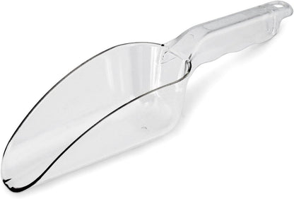 New Star Foodservice Polycarbonate Plastic Utility Ice Scoop, Clear, 12 oz