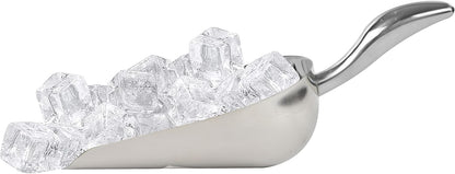 LEMONSODA Stainless Steel Utility Ice Scoop, 14 Ounces, 10.6 Inches