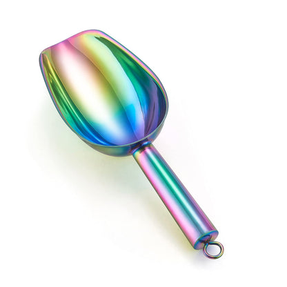 P&P CHEF Black Ice Scoop, 6OZ Small Stainless Steel Candy Food Scoop