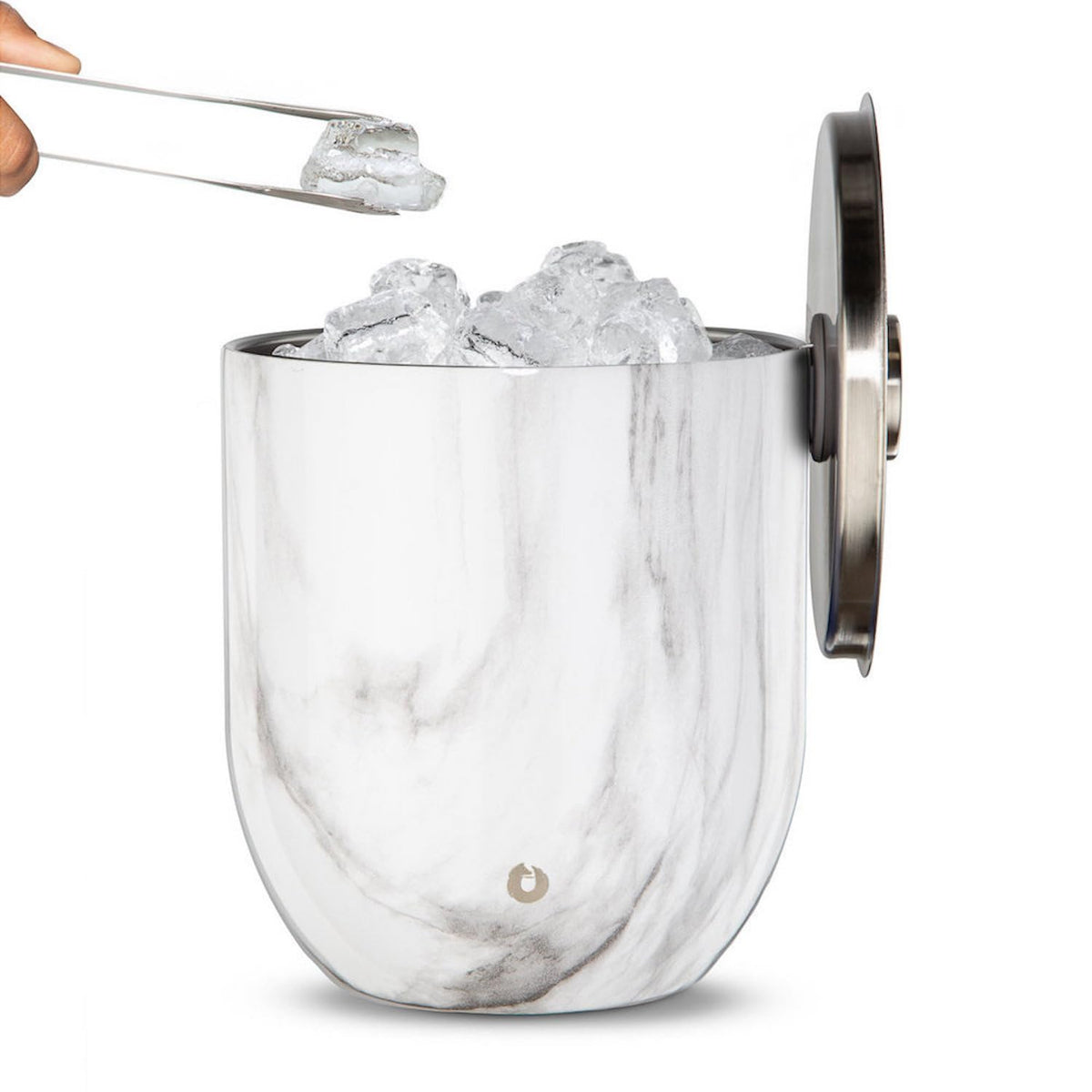 Snowfox Plus - Insulated Ice Bucket with Lid/Scoop, Premium Vacuum Insulated Stainless Steel Ice Buckets for Parties, Ice Box, Home Bar Accessories, Parties Supplies, Bar Decor, 3L