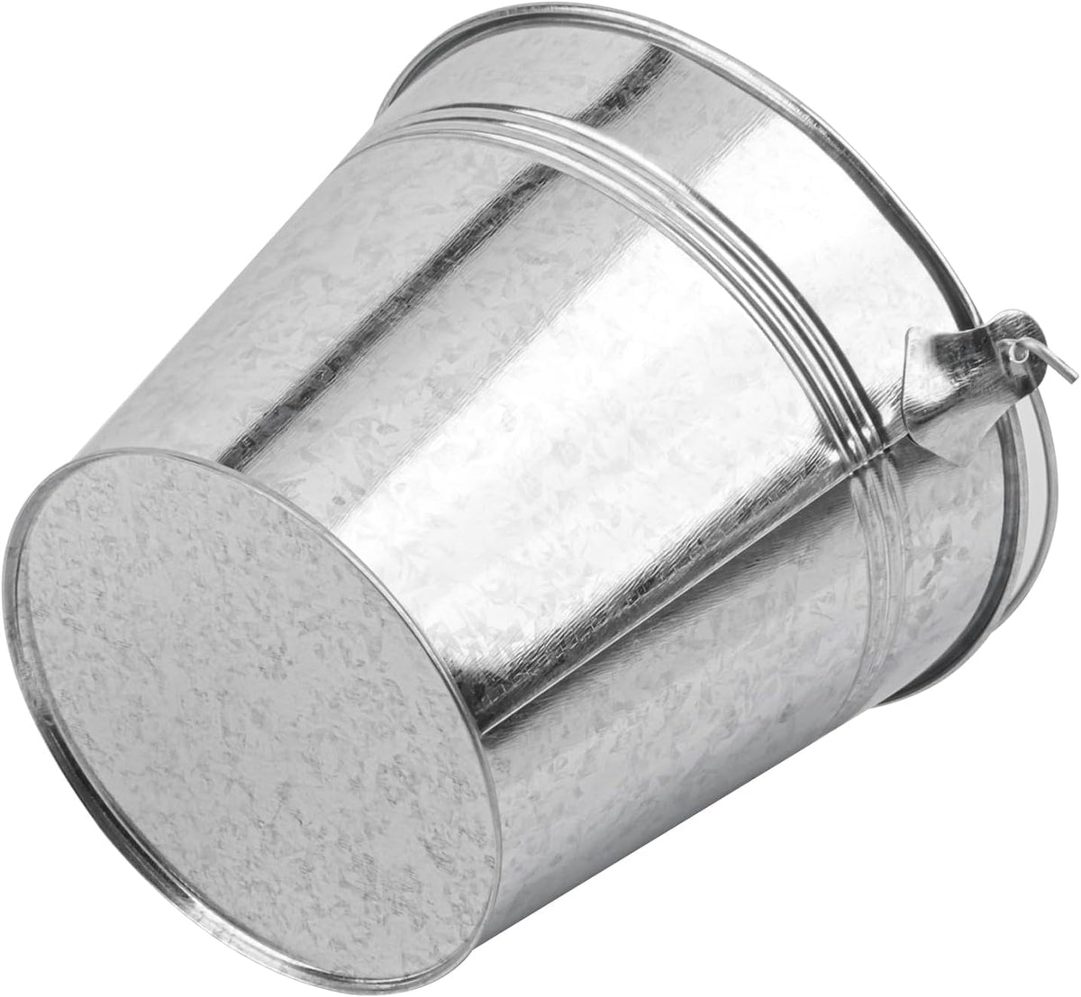 15 Pack 6 Inch Galvanized Bucket, Metal Buckets for Party, Silver Ice Buckets for Party, Easter Decor, Ice Cooler, Home Decor