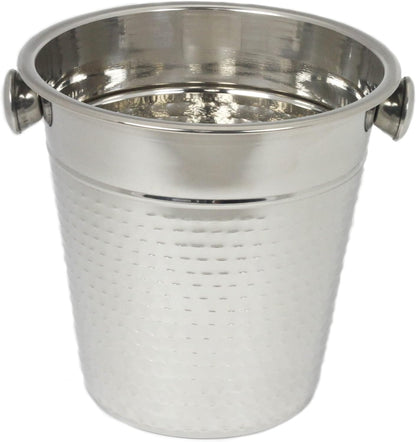 Chef Craft Hammered Champagne Bucket. 4 Quart. Stainless Steel