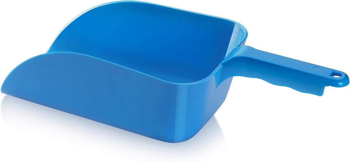 New Star Foodservice Polycarbonate Plastic Utility Ice Scoop, Blue, 64 oz