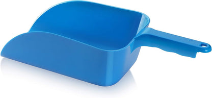 New Star Foodservice Polycarbonate Plastic Utility Ice Scoop, Blue, 64 oz