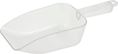 Winco 32 oz White Plastic Commercial Scoop