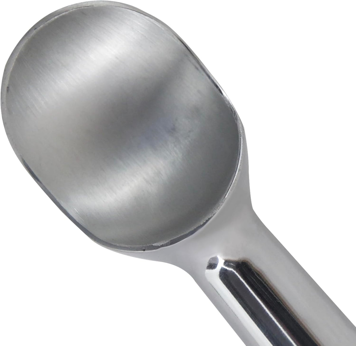 Zeroll, Size 10, in Silver 1010 Original Ice Cream Unique Liquid Filled Heat Conductive Handle Simple One Piece Aluminum Design Easy Release 20 Scoops per, 4-Ounce