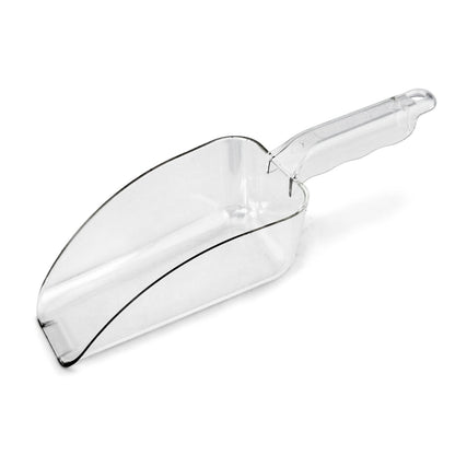 New Star Foodservice Polycarbonate Plastic Utility Ice Scoop, Clear, 24 oz