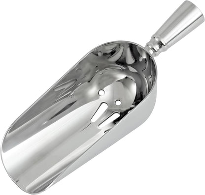Crafthouse by Fortessa Professional Barware/Bar Tools by Charles Joly, Stainless Steel Ice Scoop with Drain Holes, 8"