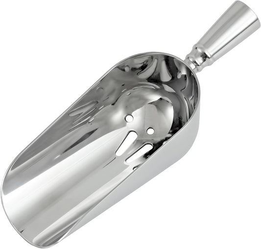 Crafthouse by Fortessa Professional Barware/Bar Tools by Charles Joly, Stainless Steel Ice Scoop with Drain Holes, 8"