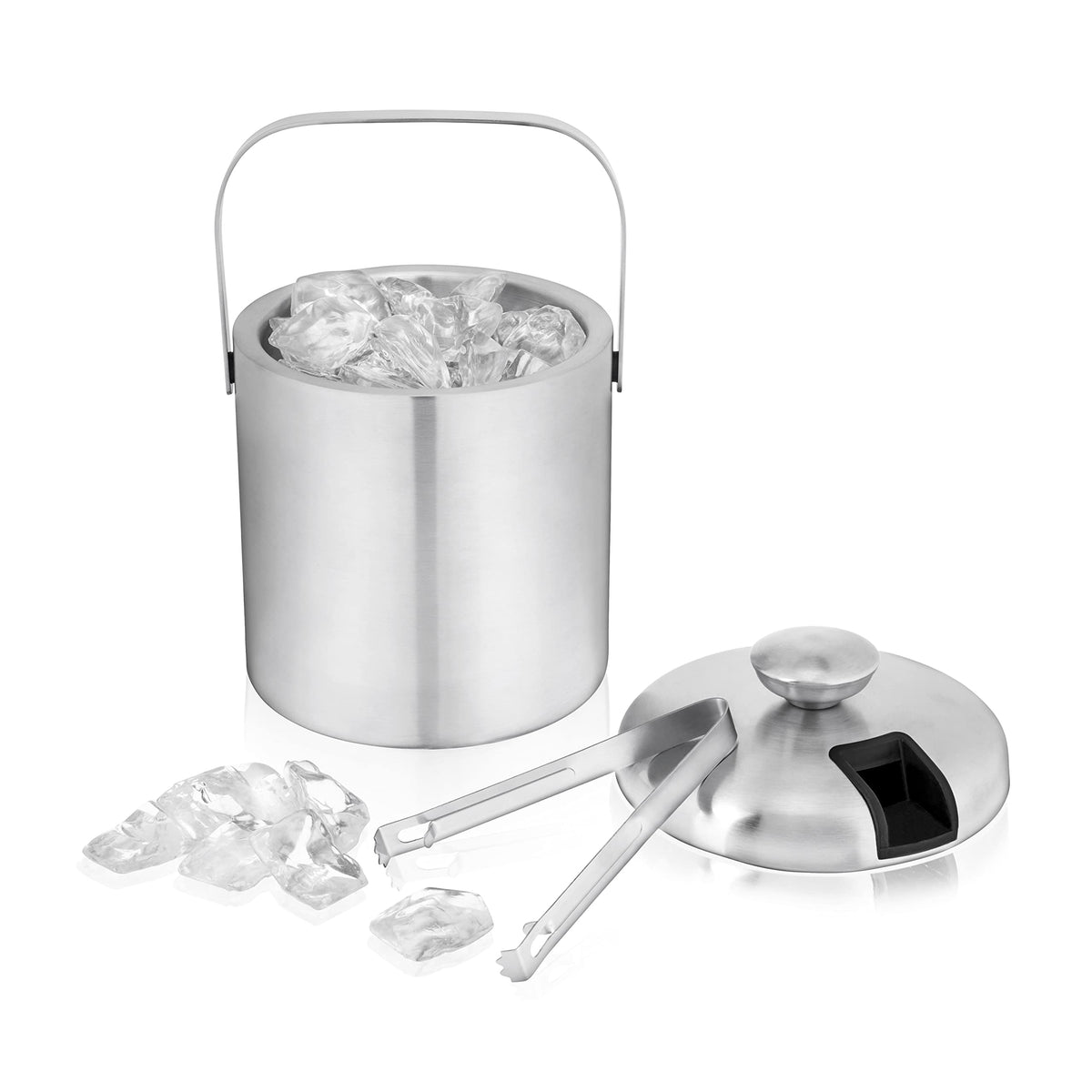 True Galvanized Tub, Large Ice Buckets for Parties, Beverage Cooler for Beer, Wine, Soda, Bottled Water, Rustic Beverage Tub, Drink Bucket for Indoor & Outdoor Party, 6.3 Gal (23.8 Liters), Set of 1