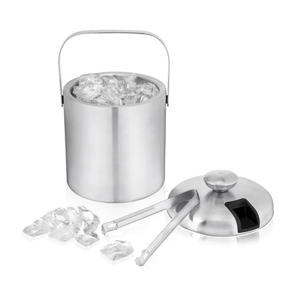 True Galvanized Tub, Large Ice Buckets for Parties, Beverage Cooler for Beer, Wine, Soda, Bottled Water, Rustic Beverage Tub, Drink Bucket for Indoor & Outdoor Party, 6.3 Gal (23.8 Liters), Set of 1