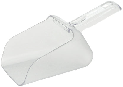 Rubbermaid Commercial Products Clear Bouncer Utility Scoop, 32-Ounce, Clear, Food Service Supplies for Weddings/Ice Bucket/Kitchen/Popcorn