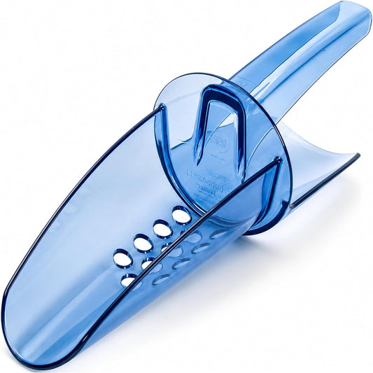 Ice Scoop, San Jamar Saf-T-Scoop, 6 oz to 10 oz, Scoop Only