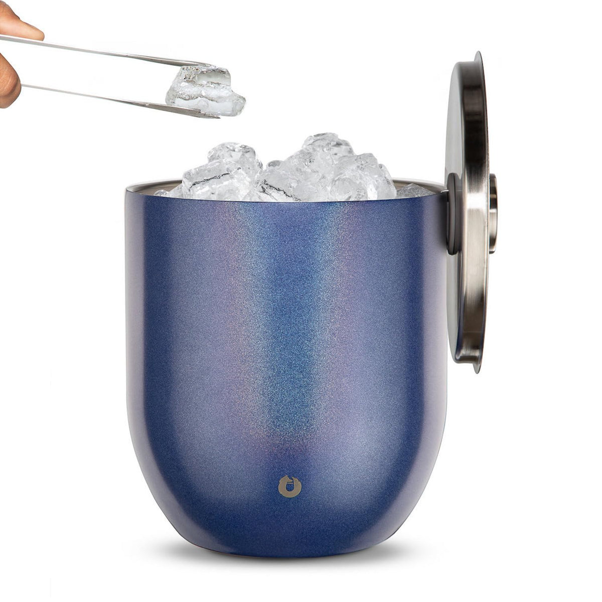 Snowfox Plus - Insulated Ice Bucket with Lid/Scoop, Premium Vacuum Insulated Stainless Steel Ice Buckets for Parties, Ice Box, Home Bar Accessories, Parties Supplies, Bar Decor, 3L