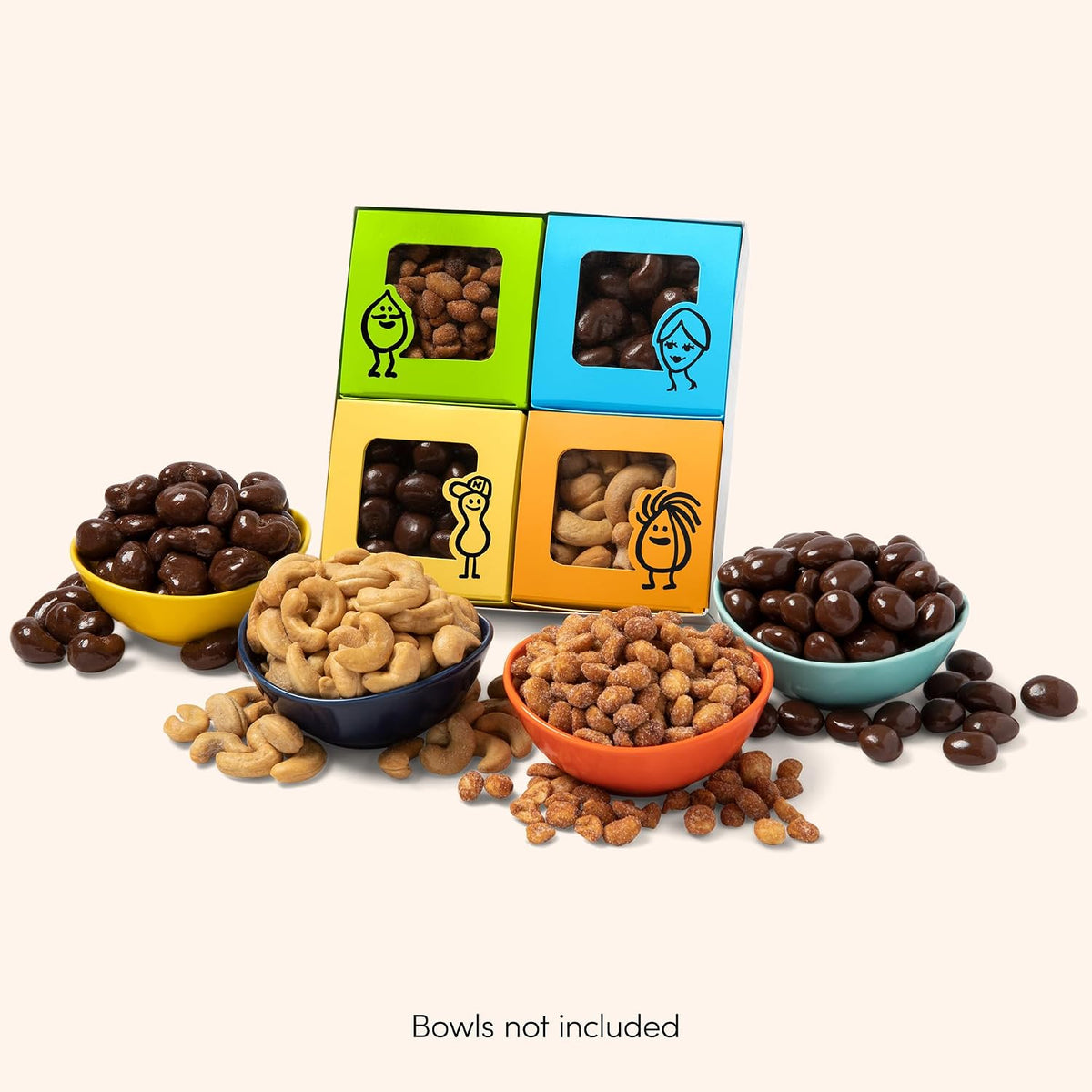 Nuts.com Sweet & Salty Gift Tray for Festive Gifts, 1.25 Lbs Snack Sampler