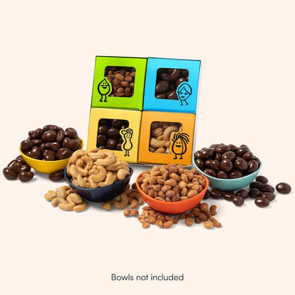 Nuts.com Sweet & Salty Gift Tray for Festive Gifts, 1.25 Lbs Snack Sampler