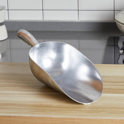 MorningRo 58oz Metal Ice Scoop Large Aluminum Utility Scoop for Ice Machine