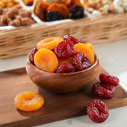 Broadway Basketeers Sympathy Dried Fruit and Nuts Gift Basket – Premium Kosher Condolence Nuts and Dried Fruit Tray for Families & Loved Ones – Bereavement Gifts Basket for Funerals, Memorials & Shiva