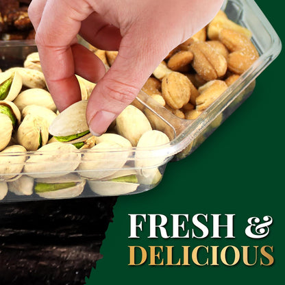 Nuts gift Basket, a Variety of Freshly Roasted Nuts